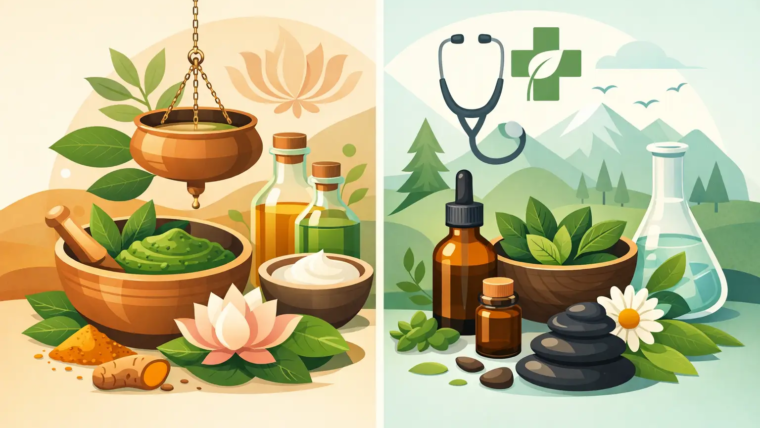 Ayurveda vs Naturopathy Treatment