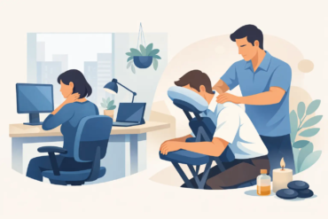 Massage for Desk Job Pain That Actually Helps